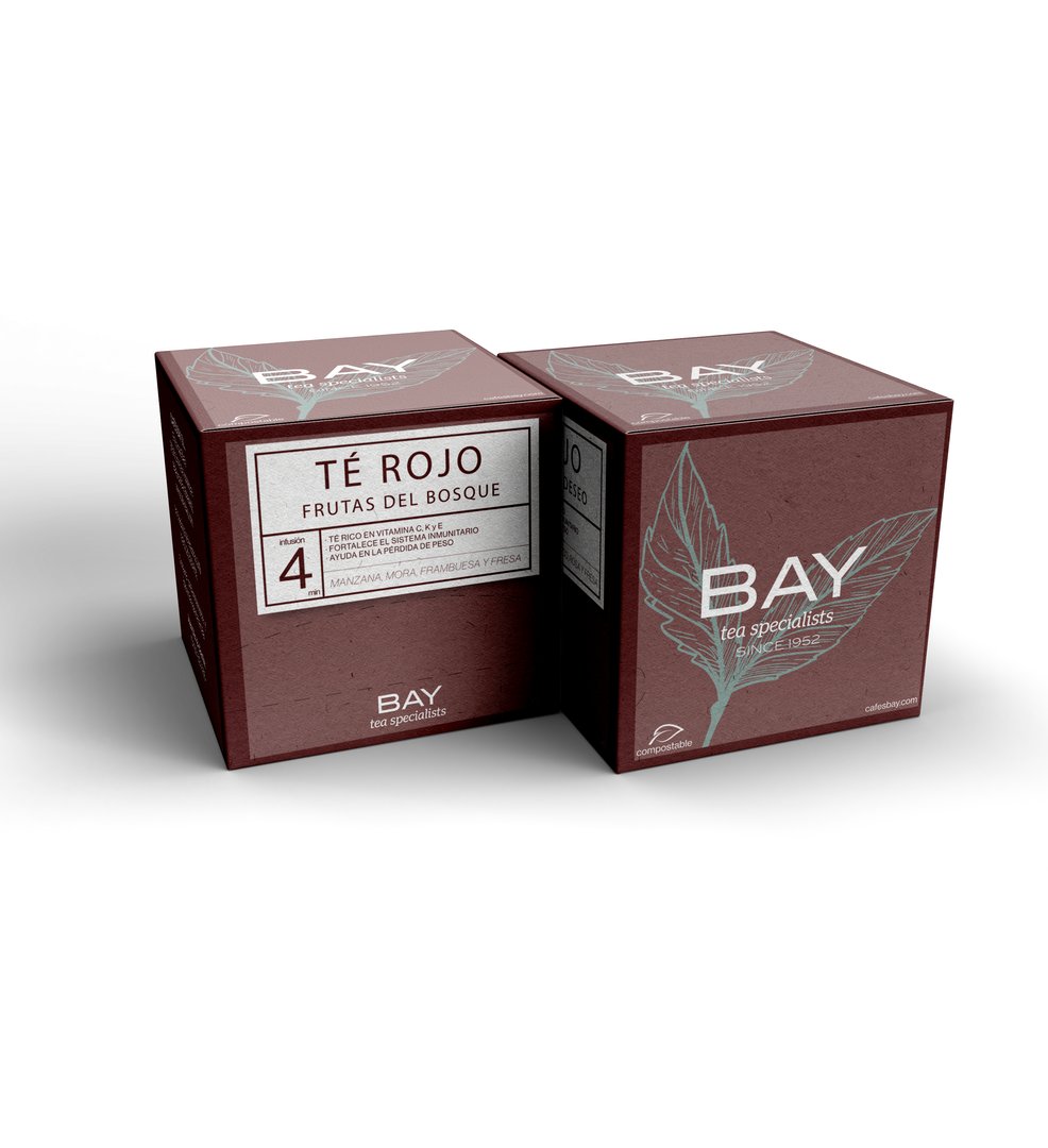 Té rojo Frutas del bosque 15p